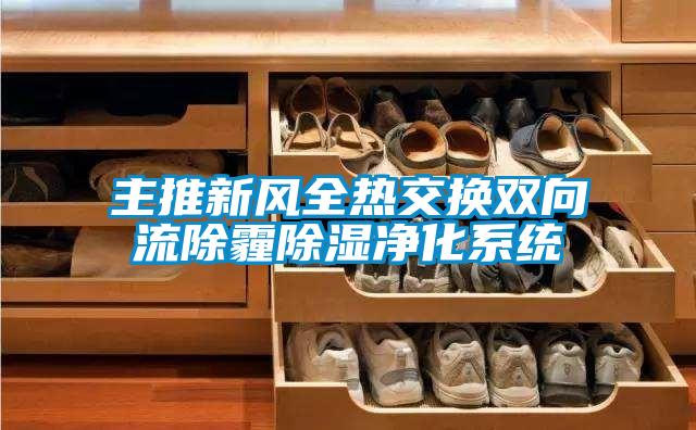 主推新风全热交换双向流除霾香蕉视频一区二区净化系统