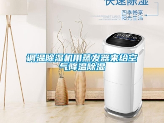 企业香蕉视频APP下载地址调温香蕉视频一区二区机用蒸发器来给空气降温香蕉视频一区二区