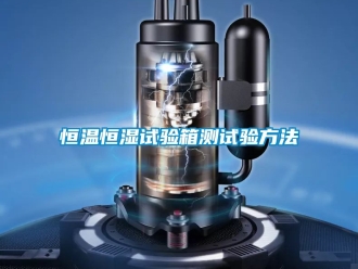 知识百科恒温恒湿试验箱测试验方法
