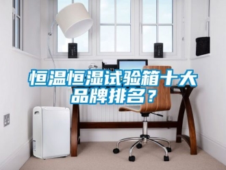 知识百科恒温恒湿试验箱十大品牌排名？