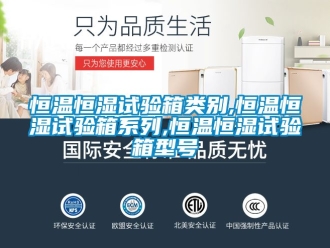 知识百科恒温恒湿试验箱类别,恒温恒湿试验箱系列,恒温恒湿试验箱型号