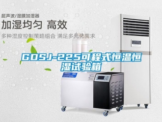 常见问题GDSJ-225可程式恒温恒湿试验箱