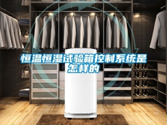知识百科恒温恒湿试验箱控制系统是怎样的