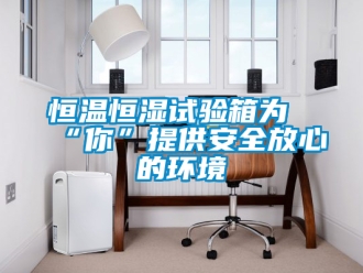 知识百科恒温恒湿试验箱为“你”提供安全放心的环境