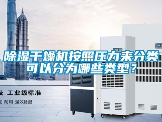 常见问题香蕉视频一区二区干燥机按照压力来分类可以分为哪些类型？