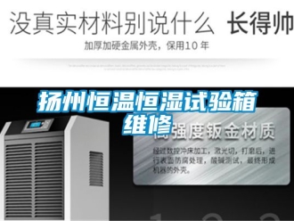 知识百科扬州恒温恒湿试验箱维修