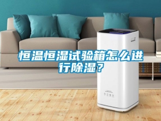 知识百科恒温恒湿试验箱怎么进行香蕉视频一区二区？