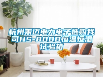 知识百科杭州禾迈电力电子选购我司HS-800B恒温恒湿试验箱