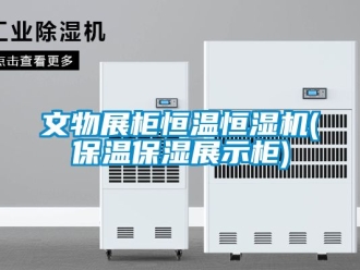 知识百科文物展柜恒温恒湿机(保温保湿展示柜)