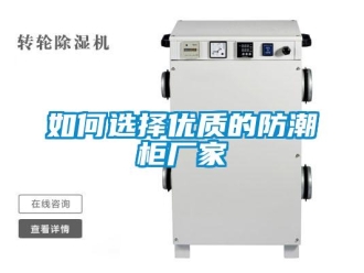 常见问题如何选择优质的防潮柜厂家